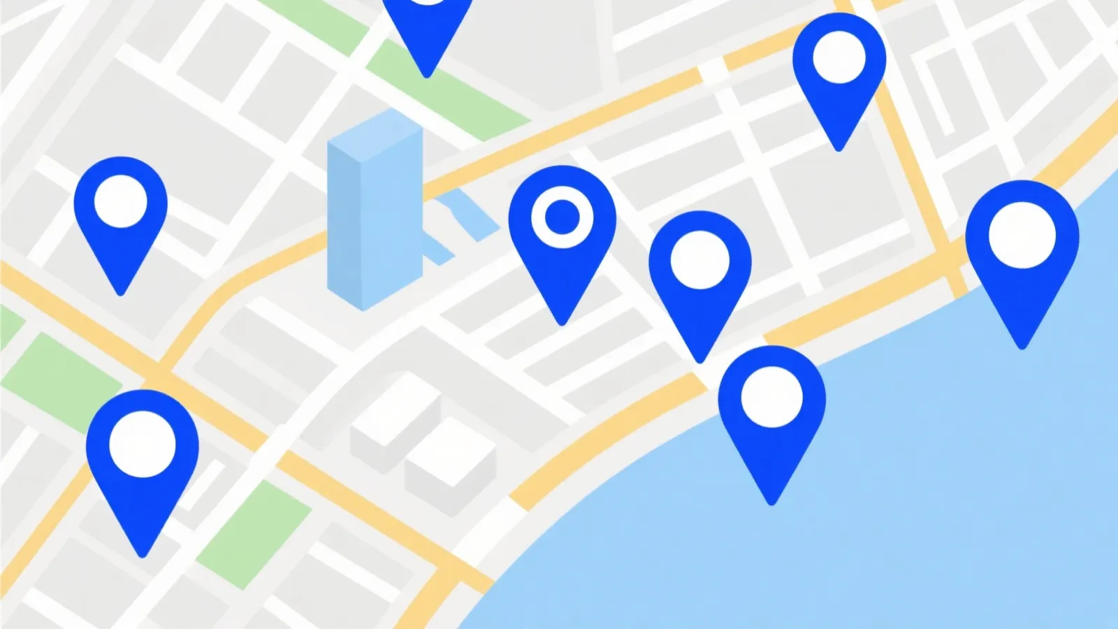 办公地点示意图